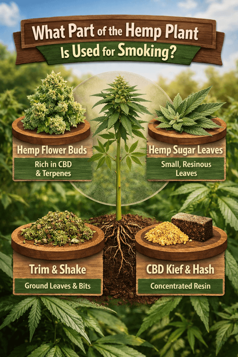 what part of tobacco plant is smoked What Part of the Hemp Plant Is Used for Smoking? – Wild Hemp
