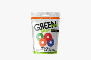 Wild Hemp Green Haze CBD Gummy rings