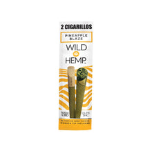 Load image into Gallery viewer, Pineapple Blaze CBD Cigarillo Pack (Hemp Cigars which is a Pre Rolled Blunt made of hemp)