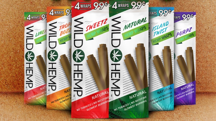 Wild Hemp's Hemp Wraps | The Joint on 7th Wild Hemp's Hemp Wraps | The Joint on 7th