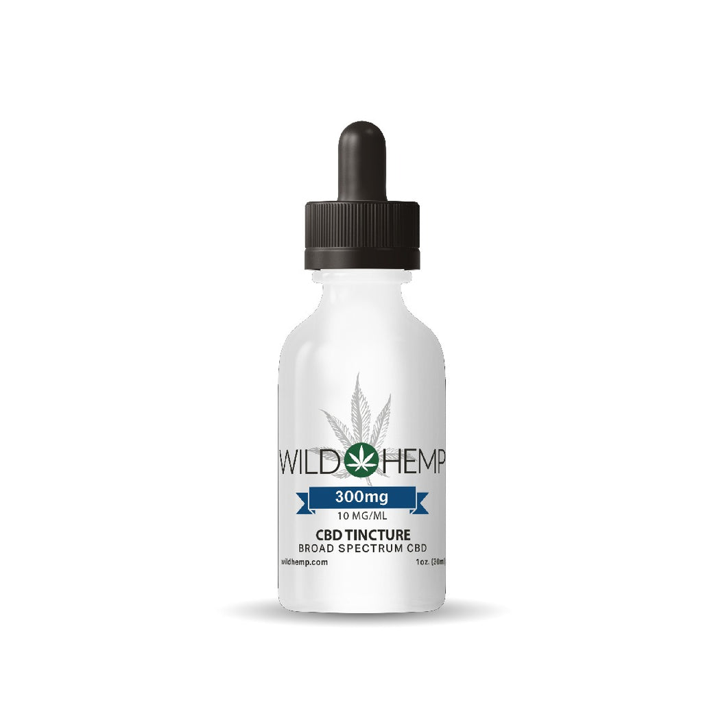 300mg Tincture - Broad Spectrum CBD Oil