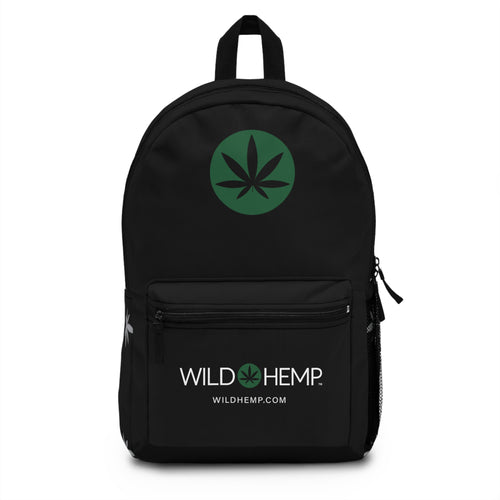 Wild Hemp Black Backpack