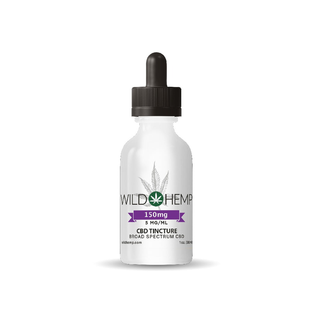 150mg Tincture- Broad Spectrum CBD Oil