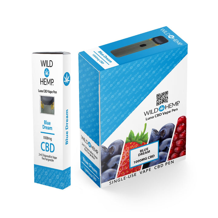 Wild Hemp 500mg CBD Disposable - Blue Dream