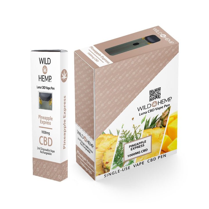 Wild Hemp 500mg CBD Disposable - Pineapple Express