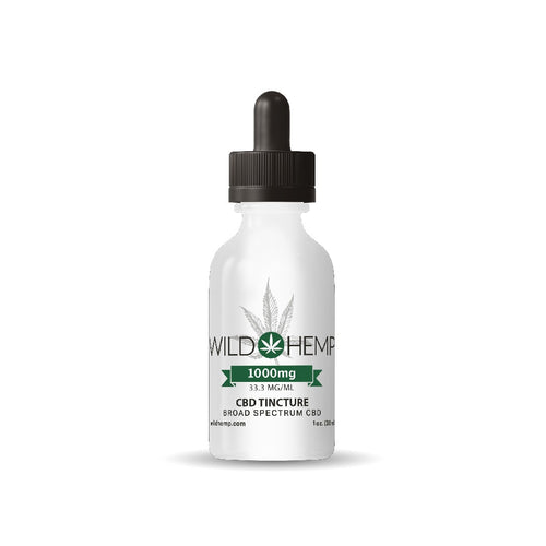 1,000mg Tincture - Broad Spectrum CBD Oil