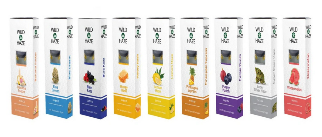 Wild Haze Disposable Vapes: Delta 8
