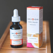 Load image into Gallery viewer, Broad Spectrum Hemp oil flavored Citrus and Banana by Wild Hemp 500mg of CBD