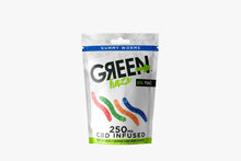 Load image into Gallery viewer, Green Haze CBD Gummy worms