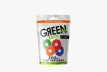 Load image into Gallery viewer, Wild Hemp Green Haze CBD Gummy rings