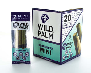 Blueberry Wild Palm Rolling Cones Mini