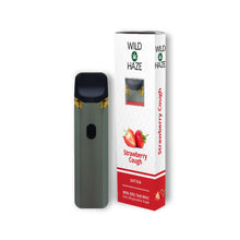 Load image into Gallery viewer, Strawberry Cough Strain Delta 8 THC and HHC rechargeable disposable vape pen
