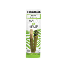 Load image into Gallery viewer, Sour Diesel CBD Cigarillo Pack (Hemp Cigars which is a Pre Rolled Blunt made of hemp)