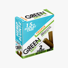 Load image into Gallery viewer, Green Haze Hemp Bluntz Box 15pcs