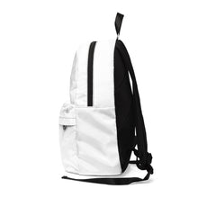 Load image into Gallery viewer, Wild Hemp White backpack turned left