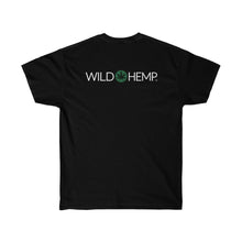 Load image into Gallery viewer, Wild Hemp Black T Shirt Back